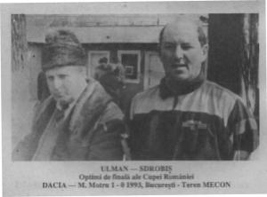 Octavian Ulman si Ioan Sdrobis 1993 Cupa Romaniei